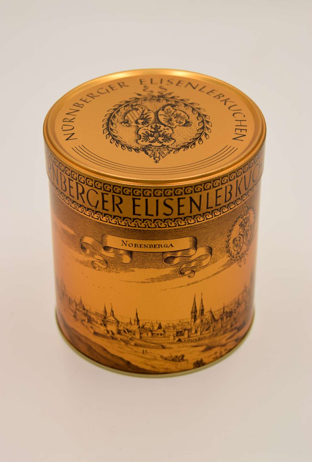 Lebkuchen-Mirus-golddose-Nuernberg 6 Elisenlebkuchen, Golddose "Nürnberg Gold"